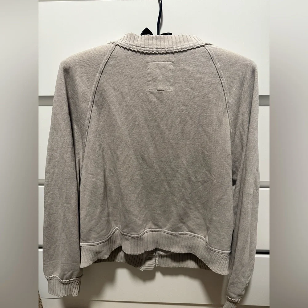 Aerie Cream Knit Cardigan - Picture 2 of 3